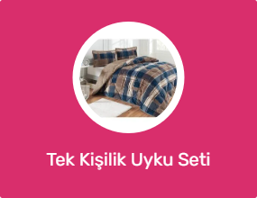 Tek Kişilik Uyku Seti