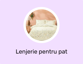 Lenjerie pentru pat dublu