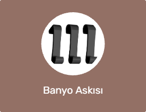 Banyo Askısı