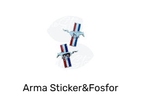 Arma Sticker&Fosfor Şeritler