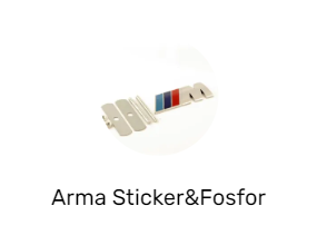 Arma Sticker&Fosfor Şeritler