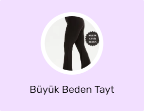 Büyük Beden Tayt