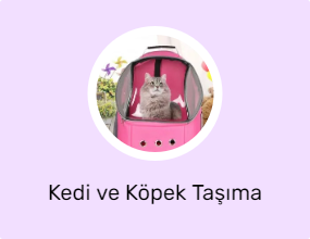Kedi ve Köpek Taşıma Çantası
