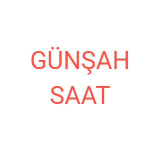 GÜNŞAH SAAT