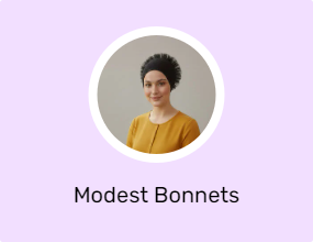 Modest Bonnets