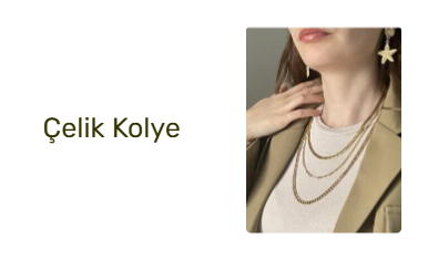 Çelik Kolye