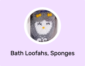 Bath Loofahs, Sponges & Poufs