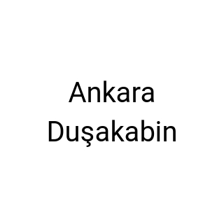 Ankara Duşakabin
