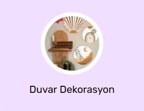 Duvar Dekorasyon Ürünü