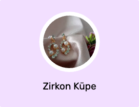 Zirkon Küpe