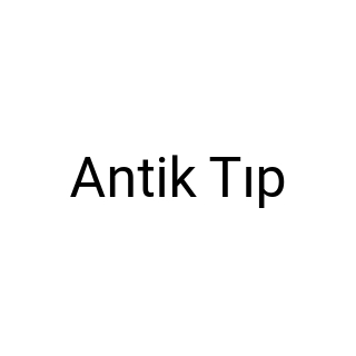 Antik Tıp
