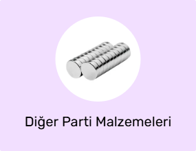 Diğer Parti Malzemeleri