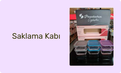 Saklama Kabı