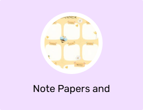 Note Papers and Notepads