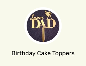Birthday Cake Toppers