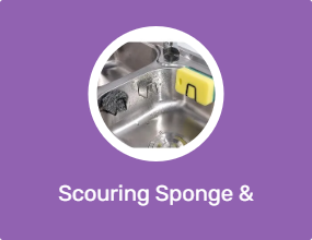 Scouring Sponge & Brush