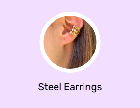 Steel Earrings