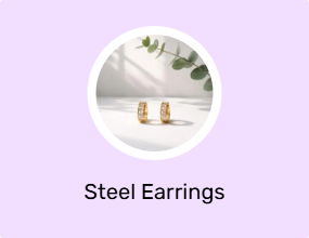 Steel Earrings
