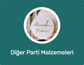Diğer Parti Malzemeleri
