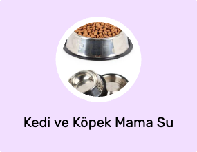 Kedi ve Köpek Mama Su Kabı