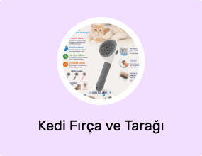 Kedi Fırça ve Tarağı