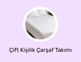 Çift Kişilik Çarşaf Takımı