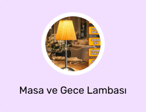 Masa ve Gece Lambası