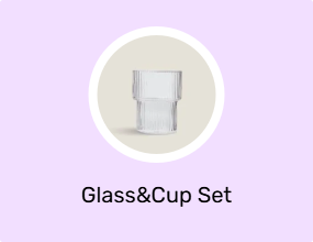 Glass&Cup Set