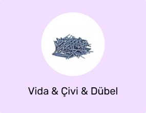 Vida & Çivi & Dübel