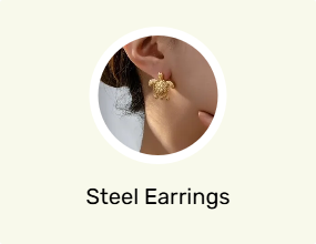 Steel Earrings