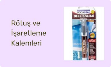 Rötuş ve İşaretleme Kalemleri