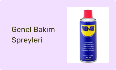 Genel Bakım Spreyleri