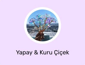 Yapay & Kuru Çiçek