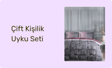 Çift Kişilik Uyku Seti