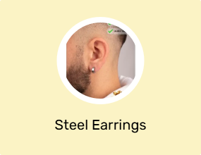Steel Earrings