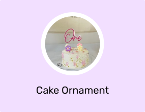 Cake Ornament