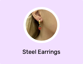 Steel Earrings