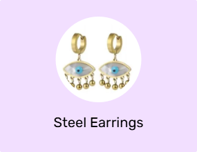 Steel Earrings