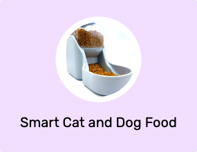 Smart Cat and Dog Food and Water Bowl
