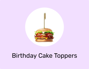 Birthday Cake Toppers