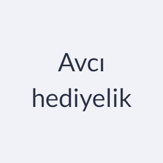 Avcı hediyelik logo