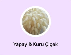 Yapay & Kuru Çiçek