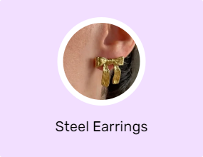 Steel Earrings
