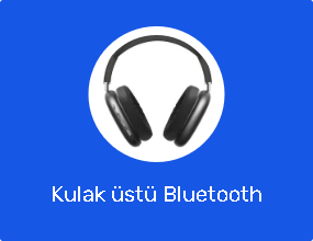 Kulak üstü Bluetooth kulaklık