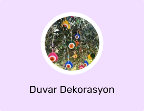 Duvar Dekorasyon Ürünü