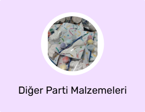 Diğer Parti Malzemeleri