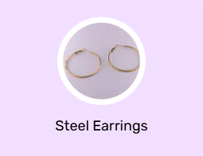 Steel Earrings