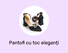 Pantofi cu toc eleganți