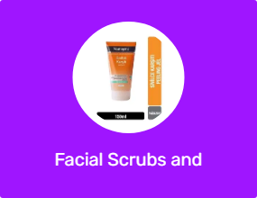 Facial Scrubs and Exfoliators