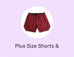 Plus Size Shorts & Bermudas